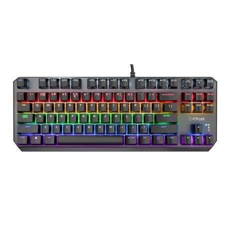 TECLADO MECANICO TRUST GAMING GXT 834 CALLAZ 24407 TKL JUEGO 20 MODOS DE COLOR RGB - Imagen 4 de 4 TECLADO MECANICO TRUST GAMING GXT 834 CALLAZ 24407 TKL JUEGO 20 MODOS DE COLOR RGB - Imagen 4 de 4