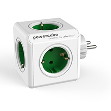 ADAPTADOR Y ENCHUFE MULTIPLE VERDE 5 TOMAS 120w - Imagen 1 de 1 ADAPTADOR Y ENCHUFE MULTIPLE VERDE 5 TOMAS 120w - Imagen 1 de 1