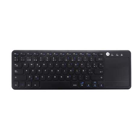 TECLADO INALAMBRICO COOLBOX COOLTOUCH NEGRO + TOUCHPAD - Imagen 1 de 4 TECLADO INALAMBRICO COOLBOX COOLTOUCH NEGRO + TOUCHPAD - Imagen 1 de 4