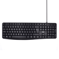 Miniatura 1 de TECLADO EWENT EW3001 USB NEGRO ESCRITURA SILENCIOSA