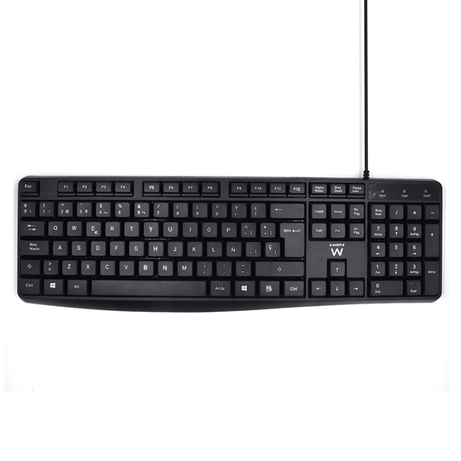 TECLADO EWENT EW3001 USB NEGRO ESCRITURA SILENCIOSA - Imagen 1 de 3 TECLADO EWENT EW3001 USB NEGRO ESCRITURA SILENCIOSA - Imagen 1 de 3