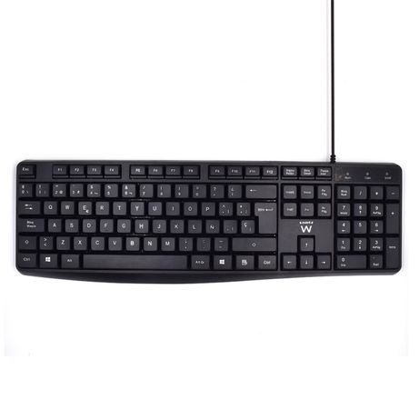 TECLADO EWENT EW3001 USB NEGRO ESCRITURA SILENCIOSA - Imagen 2 de 3 TECLADO EWENT EW3001 USB NEGRO ESCRITURA SILENCIOSA - Imagen 2 de 3