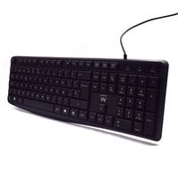 Miniatura 3 de TECLADO EWENT EW3001 USB NEGRO ESCRITURA SILENCIOSA