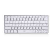 Miniatura 1 de TECLADO EWENT EW3161 BLUETOOTH iOS/ANDROID/WINDOWS PLATA