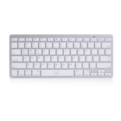 TECLADO EWENT EW3161 BLUETOOTH iOS/ANDROID/WINDOWS PLATA - Imagen 2 de 5 TECLADO EWENT EW3161 BLUETOOTH iOS/ANDROID/WINDOWS PLATA - Imagen 2 de 5