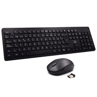 Miniatura 1 de TECLADO INALAMBRICO + RATON OPTICO EWENT EW3256 2,4GHZ NEGRO