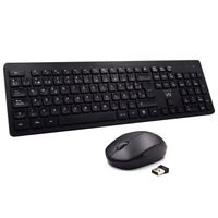 Miniatura 2 de TECLADO INALAMBRICO + RATON OPTICO EWENT EW3256 2,4GHZ NEGRO