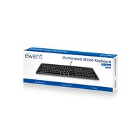Miniatura 3 de TECLADO EWENT USB RETROILUMINADO LAYOUT ESPAÑOL