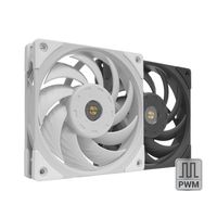 Miniatura 3 de VENTILADOR INTERNO MARS GAMING MFNC BLANCO 12x12cm RODAMIENTO FDB DE COBRE HIPERBALANCEADO ULTRASILENCIOSO CONEXION PWM