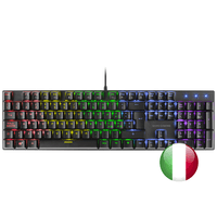 Miniatura 1 de TECLADO MECANICO MARS GAMING MK422 EN ITALIANO BLACK SWITCH MARRON PR DE 100Hz ANTI-GHOSTING AVANZADO ILUMINACION RGB