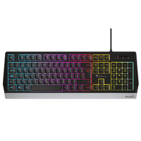Miniatura 1 de TECLADO GAMING GENESIS RHOD 300 PORTUGUES USB RETROILUMINADO NEGRO