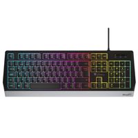Miniatura 2 de TECLADO GAMING GENESIS RHOD 300 PORTUGUES USB RETROILUMINADO NEGRO