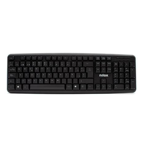 TECLADO NILOX USB NEGRO - Imagen 1 de 13 TECLADO NILOX USB NEGRO - Imagen 1 de 13