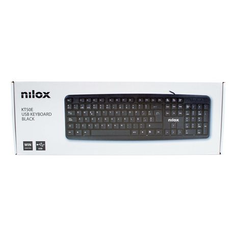 TECLADO NILOX USB NEGRO - Imagen 12 de 13 TECLADO NILOX USB NEGRO - Imagen 12 de 13
