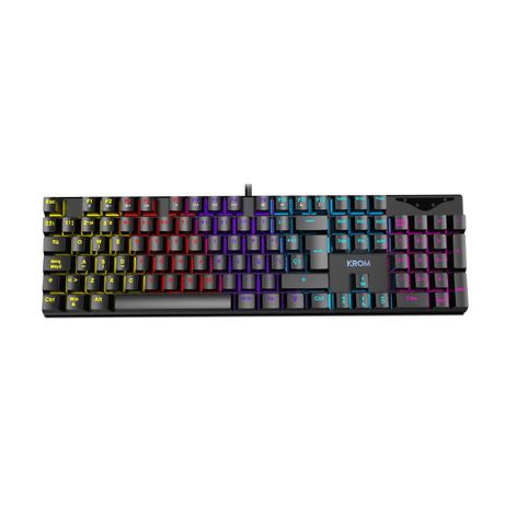 TECLADO MECANICO GAMING KROM KASIC RGB - SWITCH RED - Imagen 2 de 8 TECLADO MECANICO GAMING KROM KASIC RGB - SWITCH RED - Imagen 2 de 8
