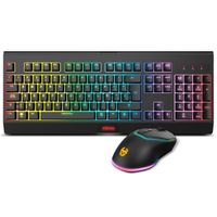 Miniatura 2 de KROM KABALA  | Kit Teclado y Ratón Wireless RGB SP