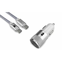 Miniatura 2 de DUAL CAR CHARGER PD20W+QC3.0+C TO C/LIGHTNING S