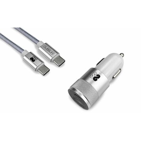 DUAL CAR CHARGER PD20W+QC3.0+C TO C/LIGHTNING S - Imagen 2 de 6 DUAL CAR CHARGER PD20W+QC3.0+C TO C/LIGHTNING S - Imagen 2 de 6