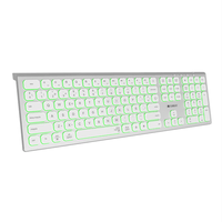 Miniatura 1 de TECLADO BLUETOOTH/2.4G MASTER ILUMINADO EXT P/B