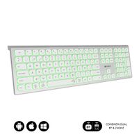Miniatura 3 de TECLADO BLUETOOTH/2.4G MASTER ILUMINADO EXT P/B