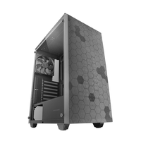 Miniatura 1 de CAJA ATX SEMITORRE GAMING MARS GAMING MCQ3 NEGRA LATERAL CRISTAL TEMPLADO DOBLE REJILLA MAGNETICA DOBLE CAMARA VENT 120mm FDB