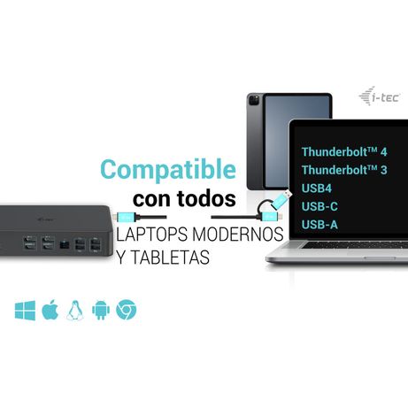 USB 3.0/USB-C/THUND DOCKING PROFESS - Imagen 6 de 12 USB 3.0/USB-C/THUND DOCKING PROFESS - Imagen 6 de 12