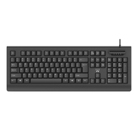 Miniatura 1 de TECLADO EWENT EW3286 USB CON LECTOR DNI NEGRO