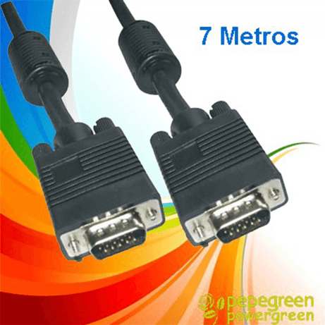 PowerGreen Cable VGA 7 M 3 4C TC,OD 7.5 CON FERRITA - Imagen 1 de 1 PowerGreen Cable VGA 7 M 3 4C TC,OD 7.5 CON FERRITA - Imagen 1 de 1