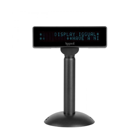 iggual Visor TPV USB VFD 7 INFO DISPLAY - Imagen 1 de 2 iggual Visor TPV USB VFD 7 INFO DISPLAY - Imagen 1 de 2