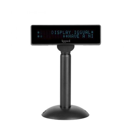 iggual Visor TPV USB VFD 7 INFO DISPLAY - Imagen 2 de 2 iggual Visor TPV USB VFD 7 INFO DISPLAY - Imagen 2 de 2