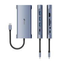 Miniatura 5 de LEOTEC DOCKING STATION 11-1 1USB-C PD100 3USB3.0 1USB-C 1 HDMI 1VGA 1TJSD MCSD