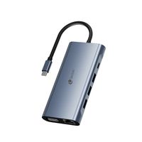 Miniatura 7 de LEOTEC DOCKING STATION 11-1 1USB-C PD100 3USB3.0 1USB-C 1 HDMI 1VGA 1TJSD MCSD