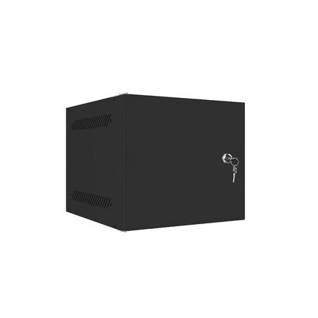 ARMARIO LANBERG MURAL RACK 10" 4U/280X310 FLAT PACK AUTOENSAM NEGRO PTA METALICA - Imagen 2 de 7 ARMARIO LANBERG MURAL RACK 10" 4U/280X310 FLAT PACK AUTOENSAM NEGRO PTA METALICA - Imagen 2 de 7