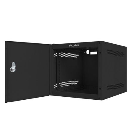 ARMARIO LANBERG MURAL RACK 10" 4U/280X310 FLAT PACK AUTOENSAM NEGRO PTA METALICA - Imagen 5 de 7 ARMARIO LANBERG MURAL RACK 10" 4U/280X310 FLAT PACK AUTOENSAM NEGRO PTA METALICA - Imagen 5 de 7