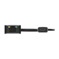 Miniatura 4 de AISENS Conversor USB3.2 Gen1 USB-A+USB-C a Ethernet 2.5G 10/100/1000/2500 Mbps, Gris, 15cm