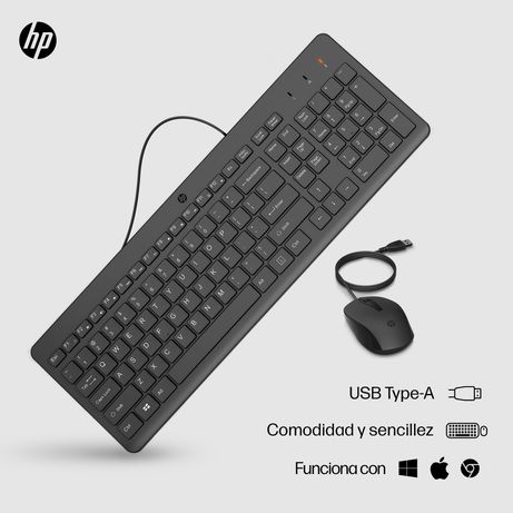 HP 150 WIRED MOUSE/KB COMBO - Imagen 5 de 8 HP 150 WIRED MOUSE/KB COMBO - Imagen 5 de 8