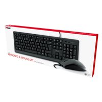 Miniatura 7 de TRUST TECLADO + RATON PRIMO , NEGRO (23972)