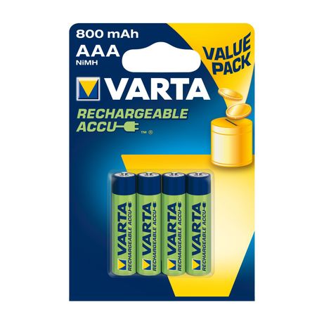 RECH.ACCU VALUE AAA 800MAH BLI 4 - Imagen 2 de 2 RECH.ACCU VALUE AAA 800MAH BLI 4 - Imagen 2 de 2