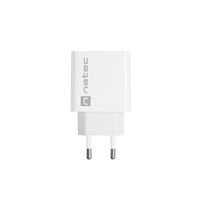 Miniatura 3 de CARGADOR NATEC RIBERA 18W 1XUSB-A QC3.0 BLANCO