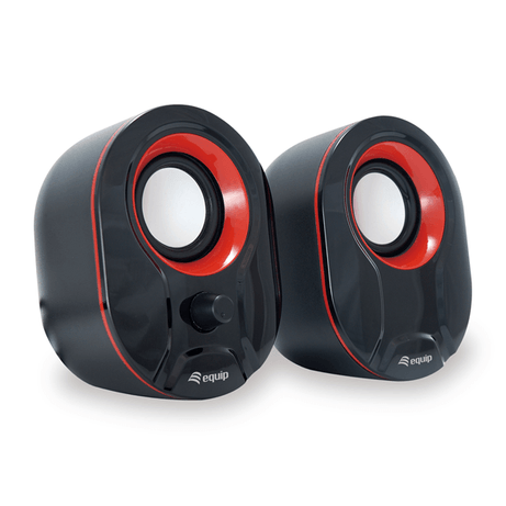 ALTAVOCES 2.0 EQUIP LIFE 6W NEGRO Y ROJO - Imagen 1 de 7 ALTAVOCES 2.0 EQUIP LIFE 6W NEGRO Y ROJO - Imagen 1 de 7