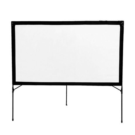 PANTALLA MURAL PORTATIL APPROX 77" 183x102 cm MARCO PLEGABLE PROYECCION DE DOBLE CARA BOLSA DE TRANSPORTE - Imagen 1 de 4 PANTALLA MURAL PORTATIL APPROX 77" 183x102 cm MARCO PLEGABLE PROYECCION DE DOBLE CARA BOLSA DE TRANSPORTE - Imagen 1 de 4