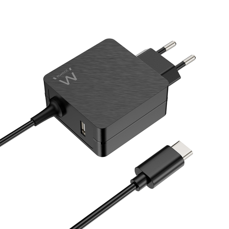 CARGADOR DE PARED EWENT EW3979 USB-C CON DP 45W + PUERTO USB-A - Imagen 1 de 4 CARGADOR DE PARED EWENT EW3979 USB-C CON DP 45W + PUERTO USB-A - Imagen 1 de 4