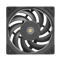 Miniatura 1 de VENTILADOR INTERNO MARS GAMING MFNC BLACK 12x12cm RODAMIENTO FDB DE COBRE HIPERBALANCEADO ULTRASILENCIOSO CONEXION PWM