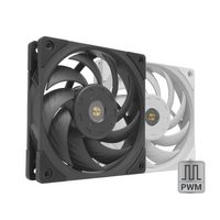Miniatura 3 de VENTILADOR INTERNO MARS GAMING MFNC BLACK 12x12cm RODAMIENTO FDB DE COBRE HIPERBALANCEADO ULTRASILENCIOSO CONEXION PWM