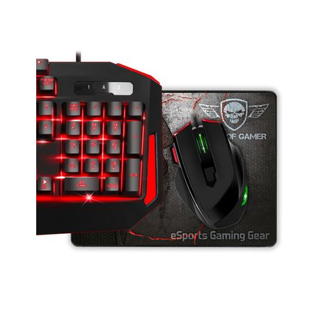 Spirit of Gamer Pack Teclado+ Rato+ Alfombrilla - Imagen 3 de 10 Spirit of Gamer Pack Teclado+ Rato+ Alfombrilla - Imagen 3 de 10
