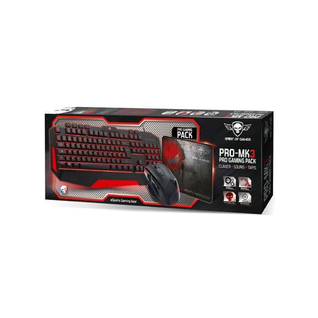 Spirit of Gamer Pack Teclado+ Rato+ Alfombrilla - Imagen 10 de 10 Spirit of Gamer Pack Teclado+ Rato+ Alfombrilla - Imagen 10 de 10
