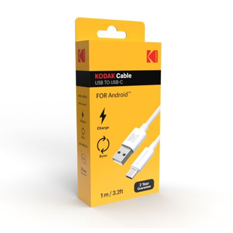 KODAK CABLE USB TO USB-C - Imagen 3 de 3 KODAK CABLE USB TO USB-C - Imagen 3 de 3