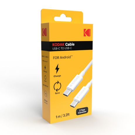KODAK CABLE USB-C TO USB-C - Imagen 3 de 3 KODAK CABLE USB-C TO USB-C - Imagen 3 de 3