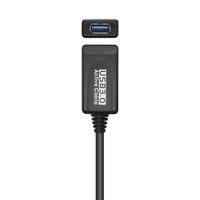 Miniatura 3 de AISENS Cable USB 3.0 Prolongador Con Amplificador, Tipo A/M-A/H, Negro 5.0m