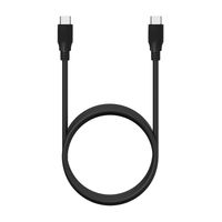 Miniatura 4 de AISENS Cable USB 3.2 Gen2x2 20Gbps 8k@30Hz 5A 100w E-Marker, Tipo USB-C/M-USB-C/M, Negro, 0.6m